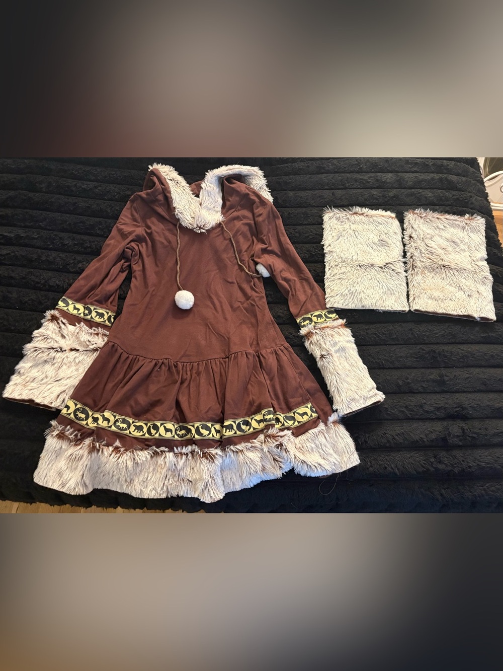 Tween Polar Princess Eskimo Large Girls 10-12 Halloween Costume